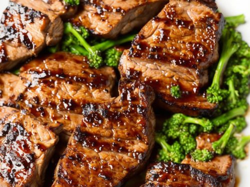 Honey-Glazed Pork Steak Recipe