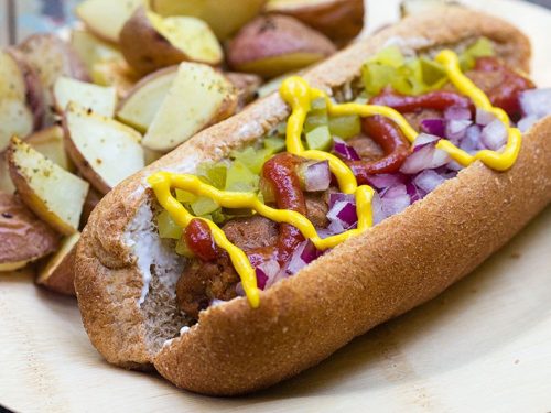 Hot Dog on a Stick's Veggie Dogs Recipe