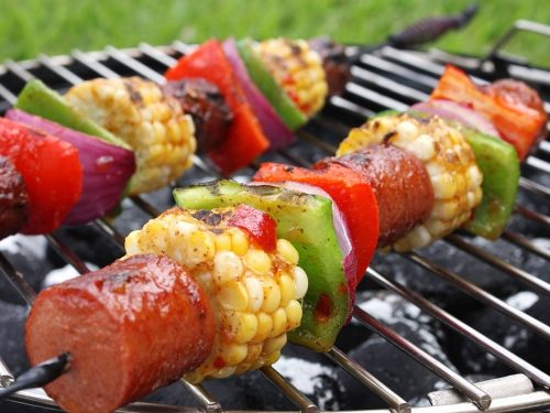 Hot Dog on a Stick's Veggie Skewers