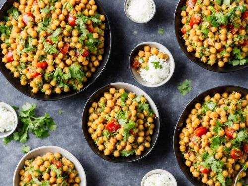 Indian Chickpea Salad Recipe