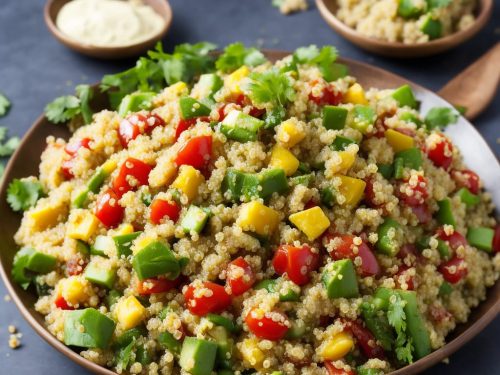 Indian Quinoa Salad Recipe