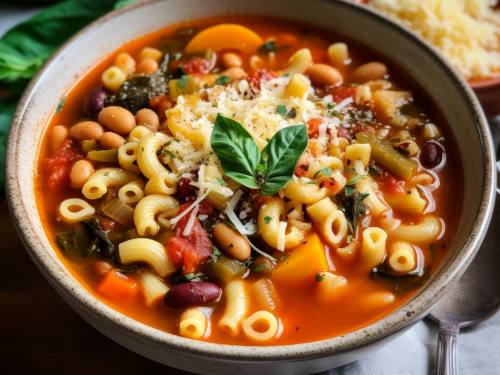 Instant Pot Minestrone Soup Recipe