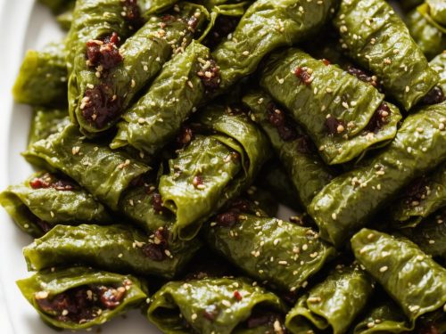 Israeli Stuffed Grape Leaves Recipe