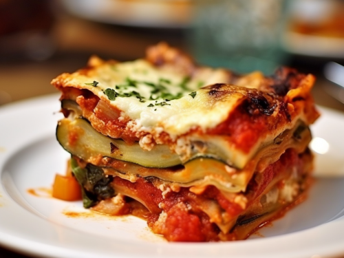 Jamie Oliver's Roasted Vegetable Lasagna Recipe