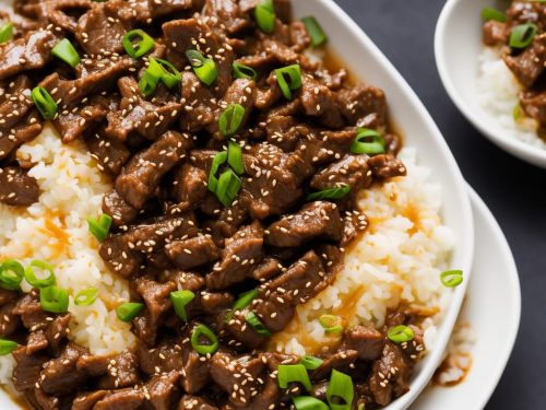 Japanese Beef Bowl (Gyudon) Recipe