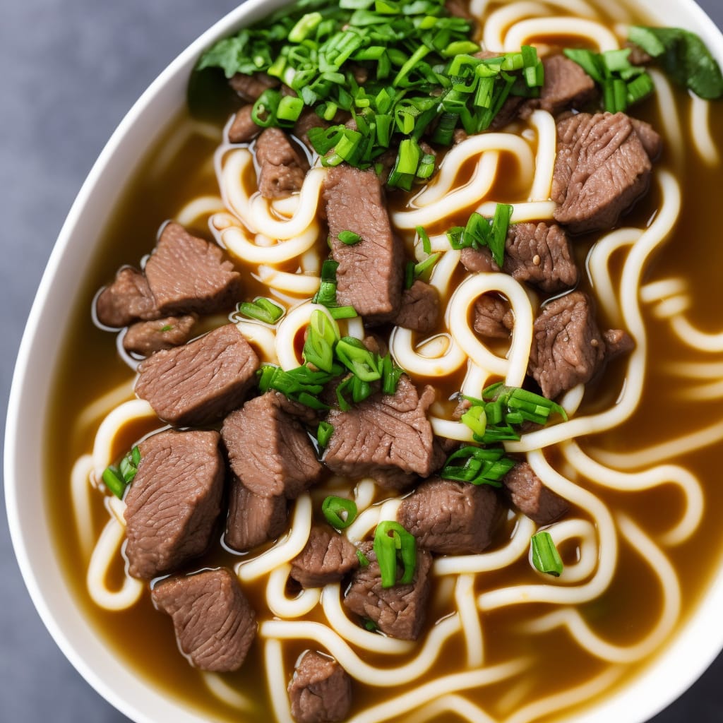 Japanese Beef Udon Noodle Soup Recipe