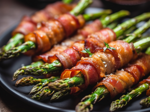 Keto Bacon-Wrapped Asparagus Recipe