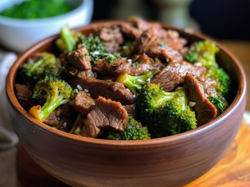 Keto Beef and Broccoli Recipe