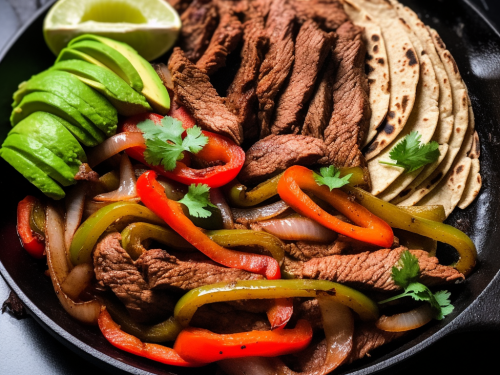 Keto Beef Fajitas Recipe