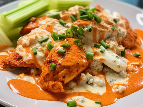 Keto Buffalo Chicken Casserole Recipe