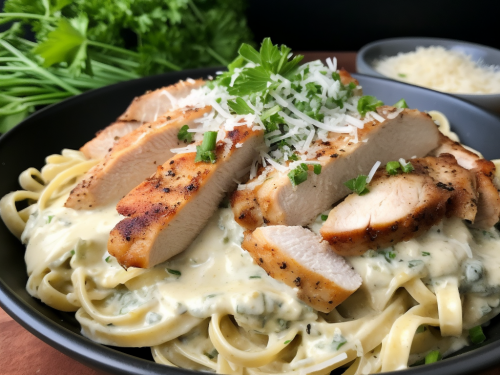 Keto Chicken Alfredo Recipe