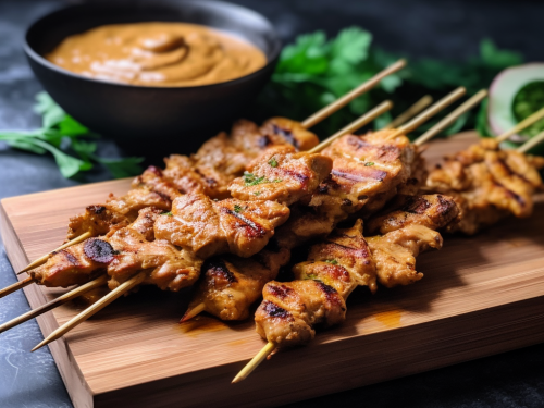 Keto Chicken Satay Recipe