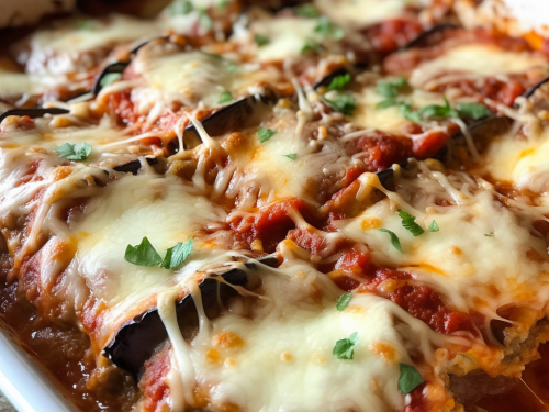 Keto Eggplant Lasagna Casserole Recipe