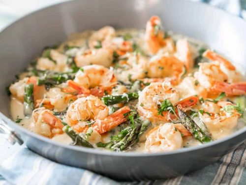 Keto Shrimp Alfredo Recipe