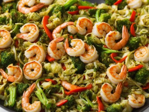 Keto Shrimp and Cabbage Stir-Fry Recipe