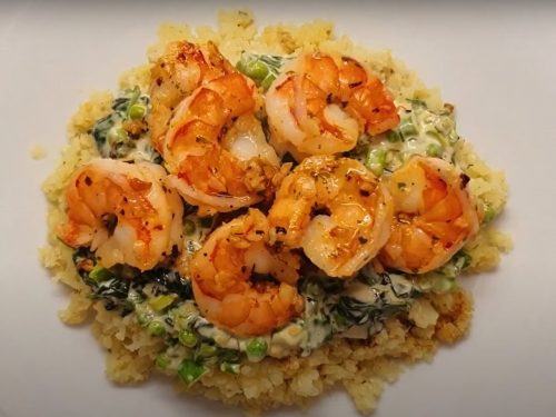 Keto Shrimp and Cauliflower Rice Recipe