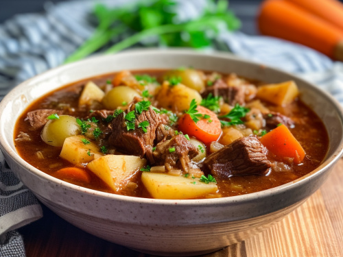 Keto Slow Cooker Beef Stew Recipe