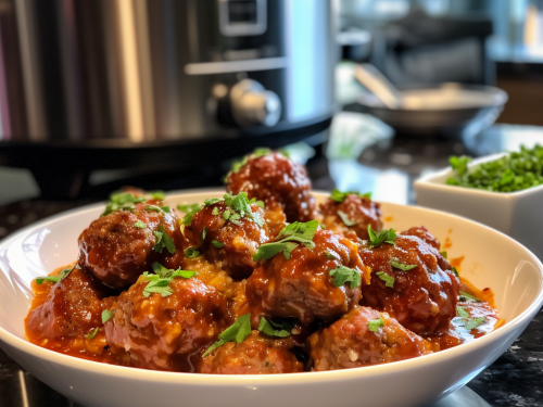 Keto Slow Cooker Meatballs Recipe