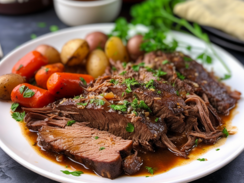 Keto Slow Cooker Pot Roast Recipe