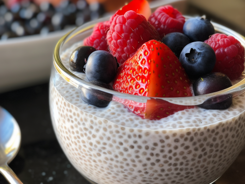 Keto Vanilla Chia Pudding Recipe