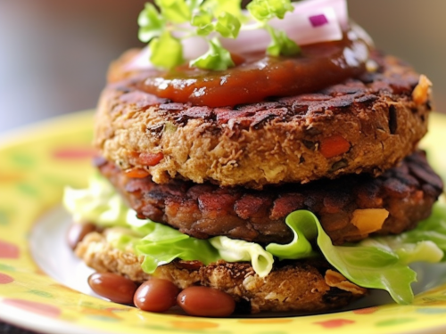 Kidney Bean Burgers Recipe