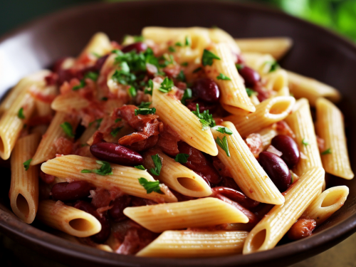 Kidney Bean Pasta Recipe