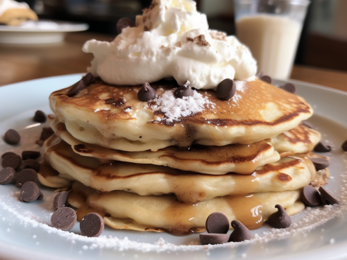 Le Peep's Chocolate Chip Pancakes