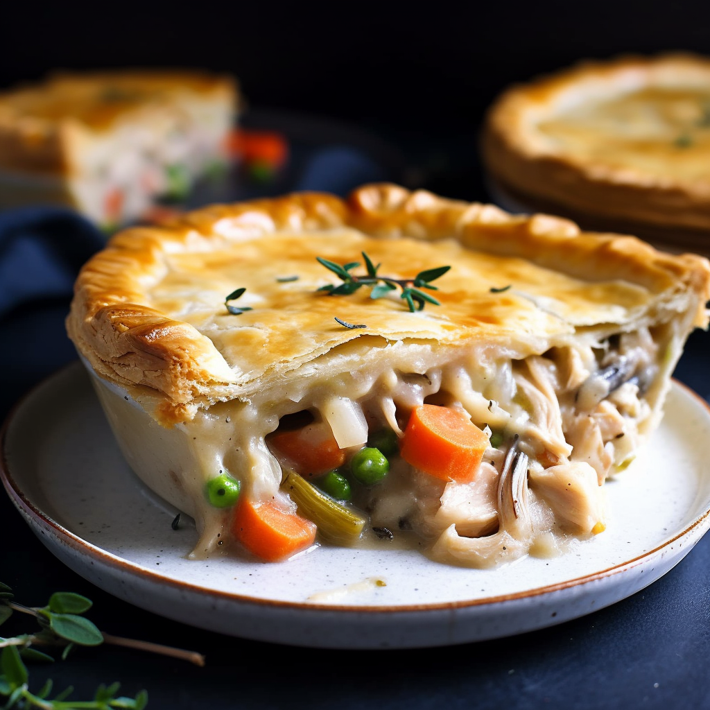 Leftover Turkey Pot Pie Recipe