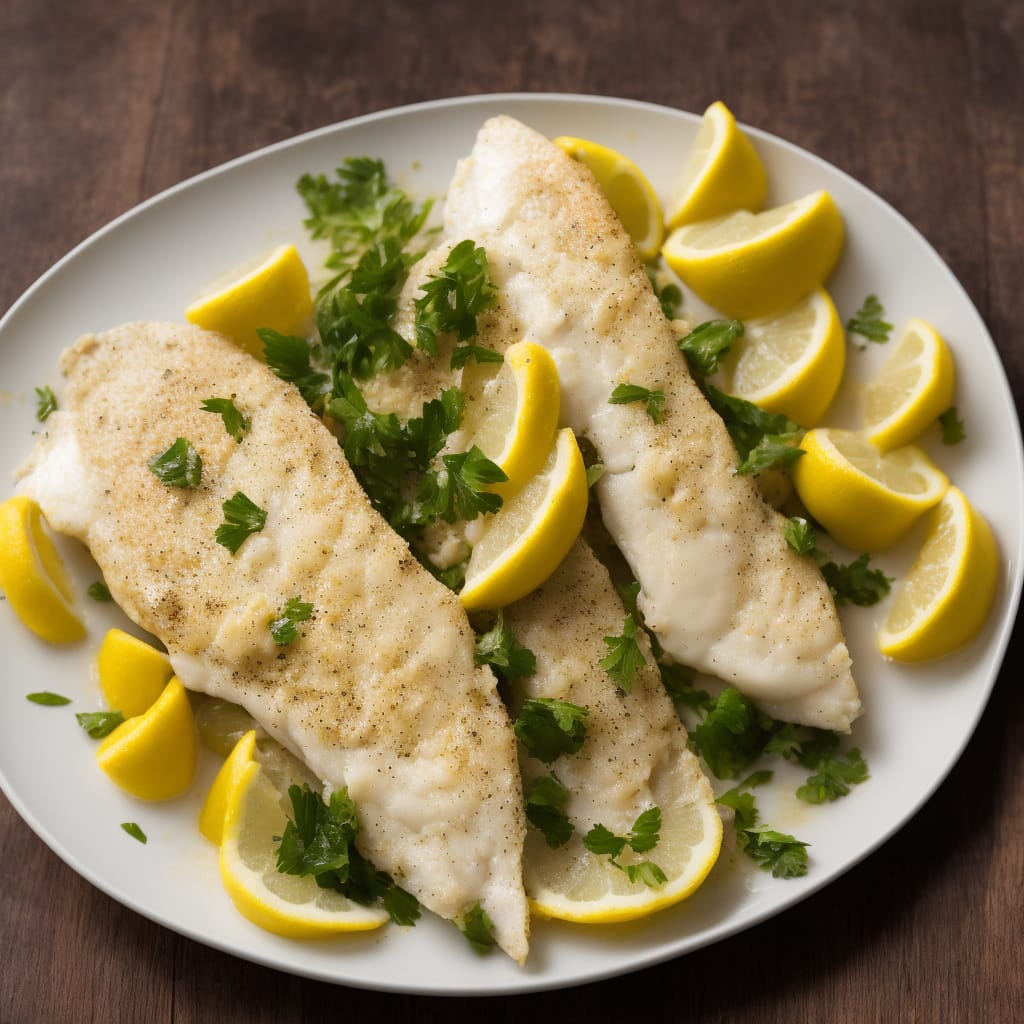 Lemon Butter Flounder Recipe