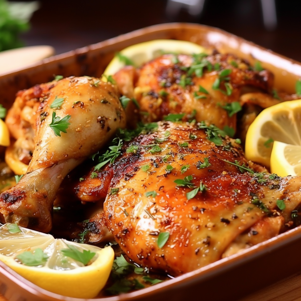 Lemon Garlic Baked Chicken Breast Recipe