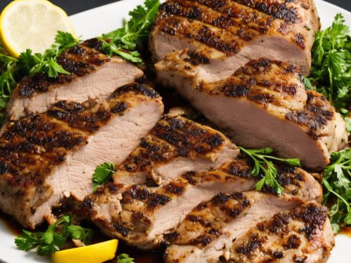 Lemon Herb Pork Steak Recipe