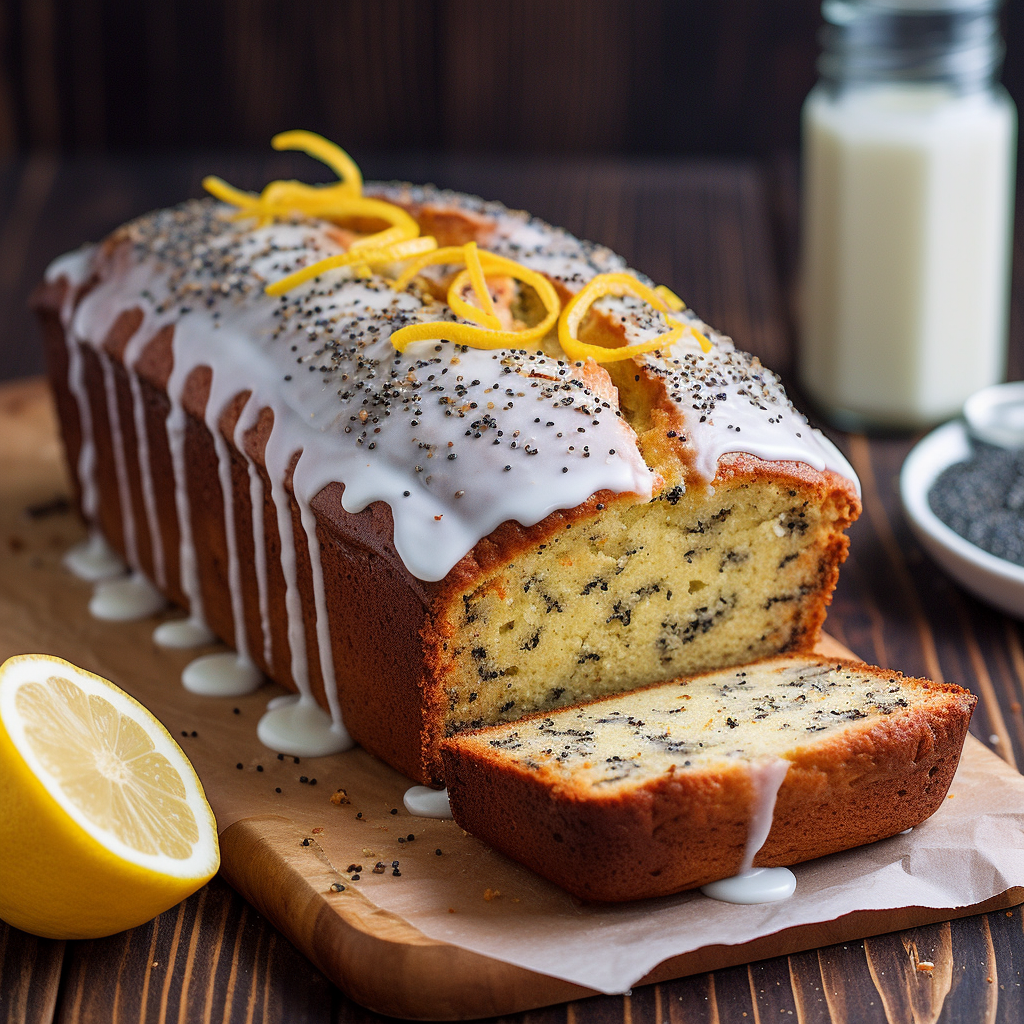 Lemon Poppy Seed Breakfast Bread