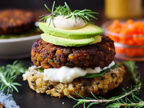 Lentil and Quinoa Burgers