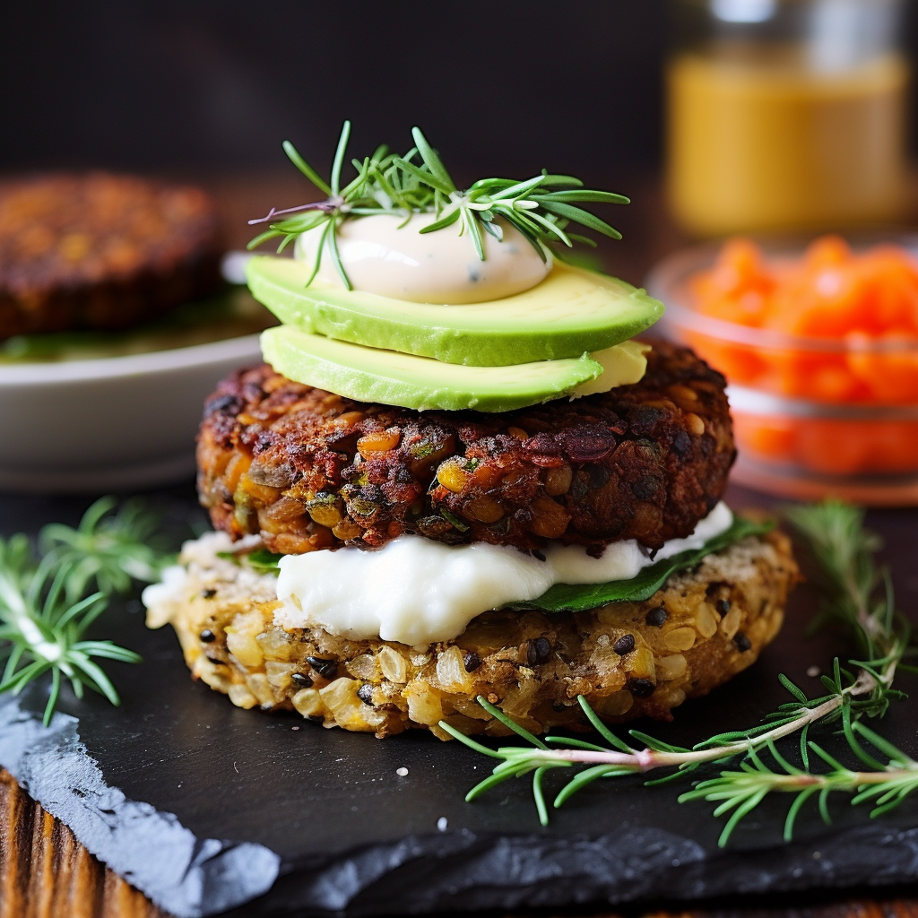 Lentil and Quinoa Burgers