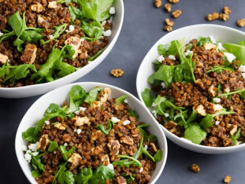 Lentil and Walnut Salad