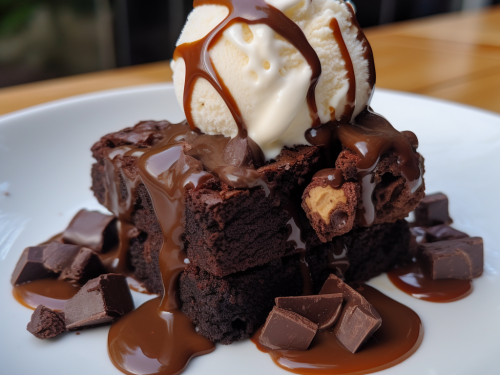 Liam's Brownie Sundae