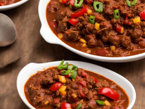 Lone Star Texas Chili Recipe