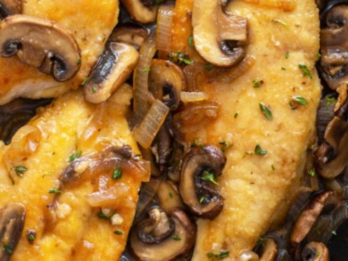 Louise's Italian Cafe Chicken Marsala Recipe