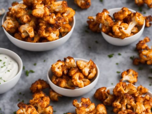 Low Carb Air Fryer Buffalo Cauliflower Bites