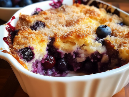 Low Carb Blueberry Cobbler Recipe