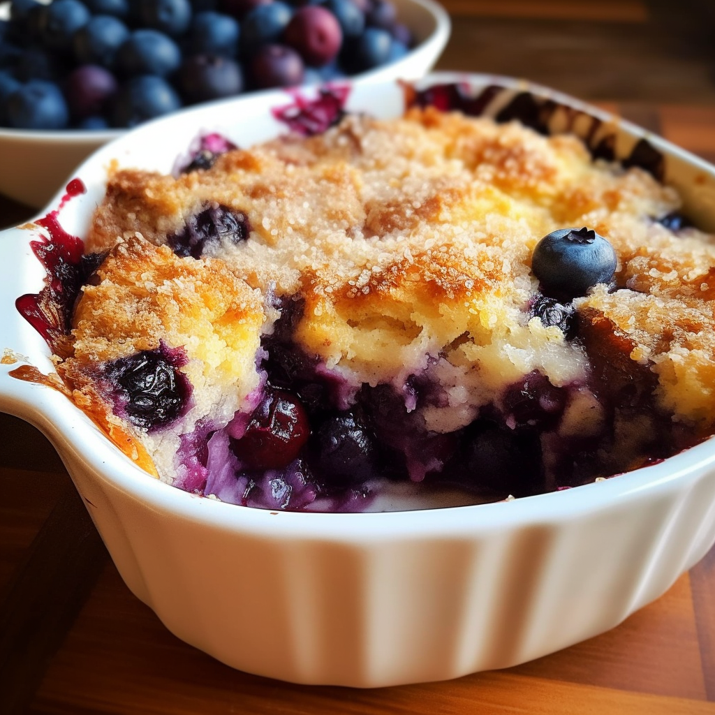 Low Carb Blueberry Cobbler Recipe