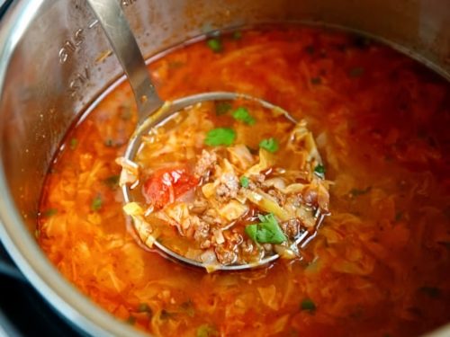 Low Carb Cabbage Soup Recipe