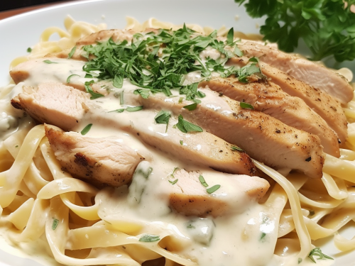 Low Carb Chicken Alfredo Recipe