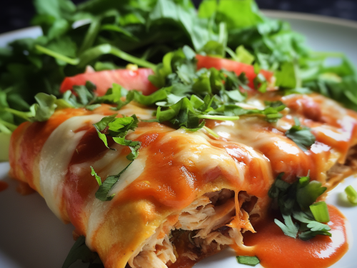 Low Carb Chicken Enchilada Casserole Recipe