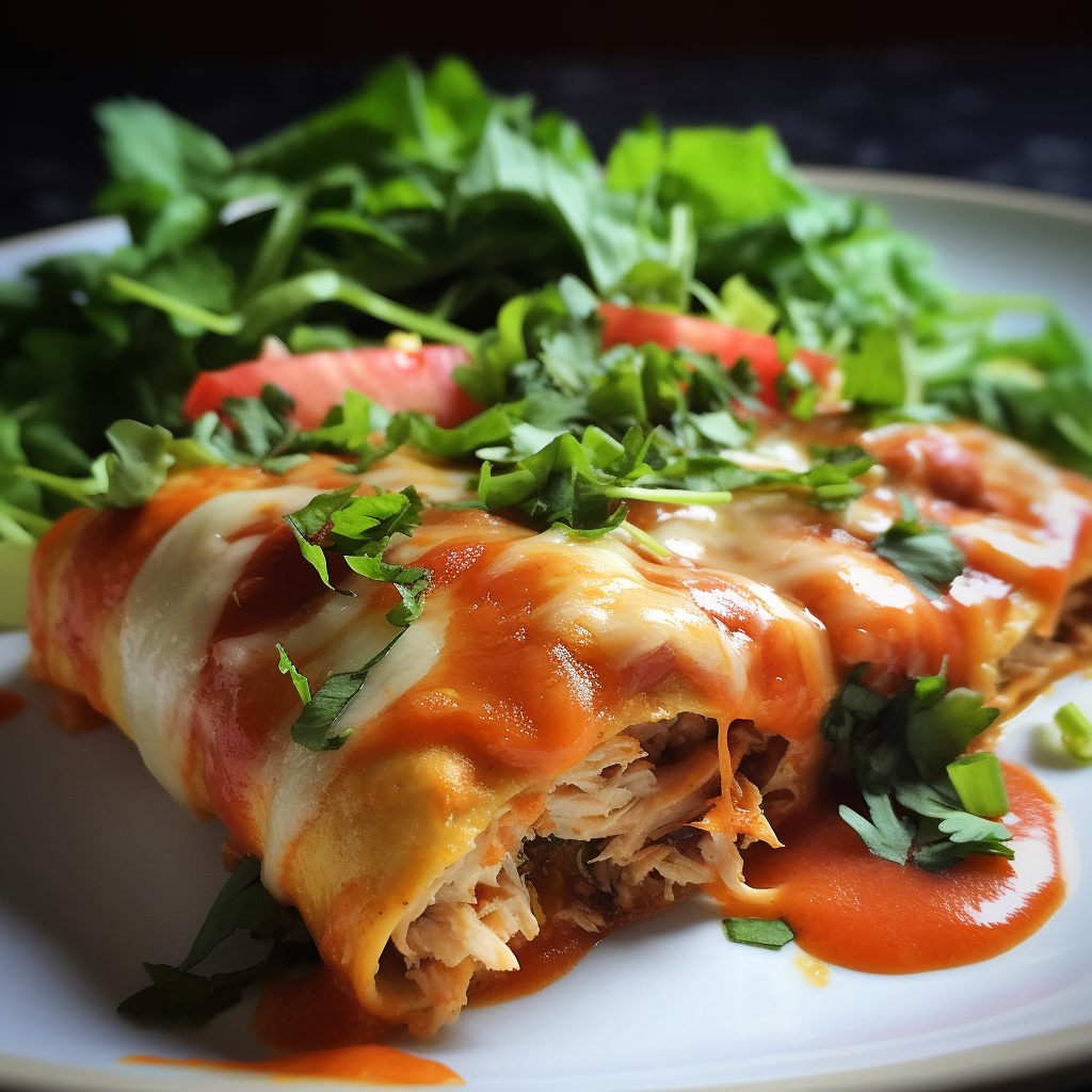 Low Carb Chicken Enchilada Casserole Recipe