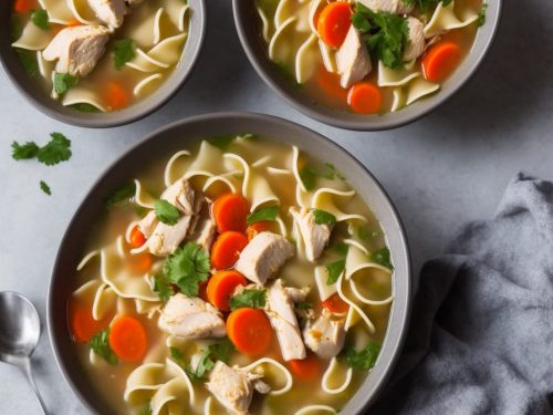 Low Carb Chicken Noodle Soup Recipe