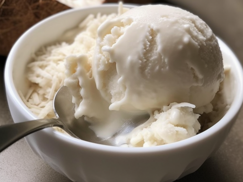 Low Carb Coconut Ice Cream Recipe