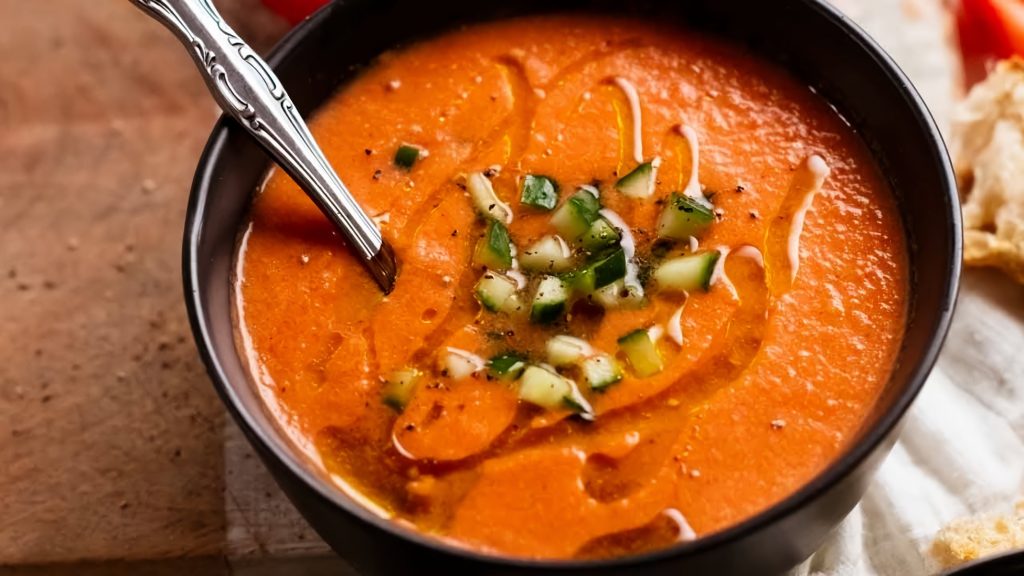 Low Carb Gazpacho Soup Recipe