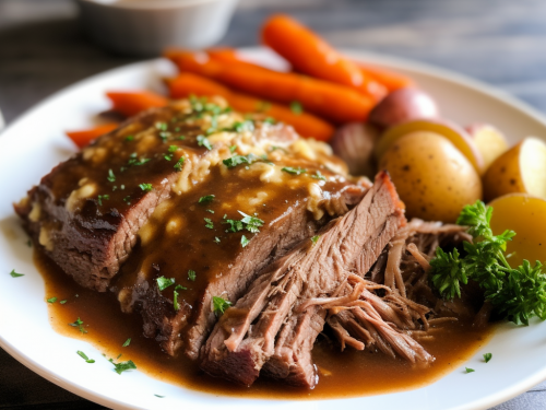 Low Carb Instant Pot Pot Roast Recipe