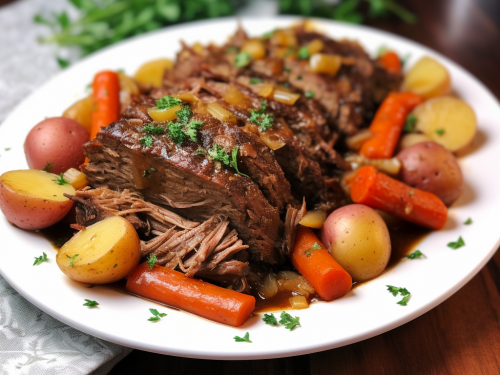 Low Carb Pot Roast Recipe